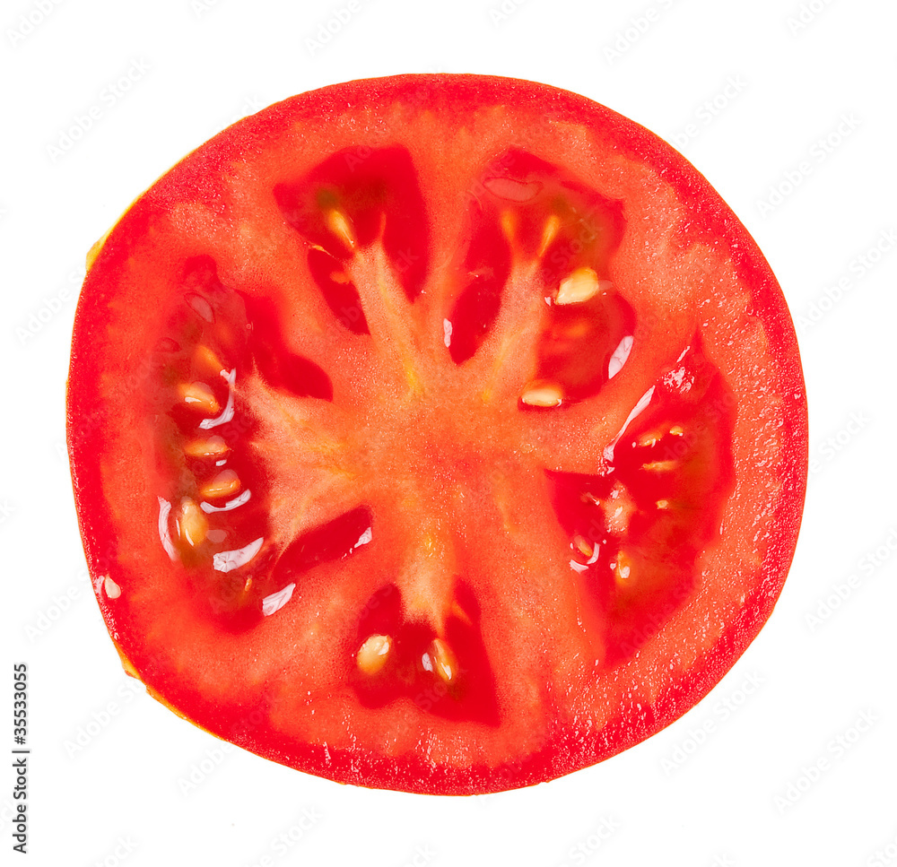 Tomato slice Tomato slice