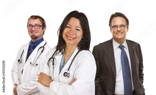 Group of Doctors or Nurses ...