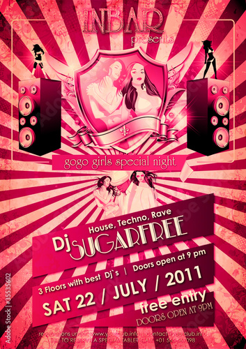 Flyer Retro