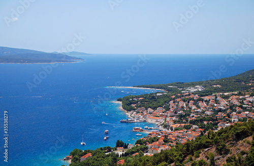 The island of Brac in Croatia