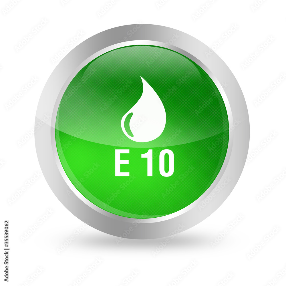 E 10 Button E 10 Button