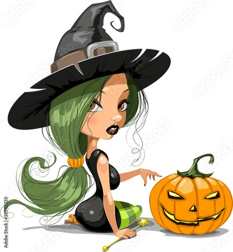Halloween witch