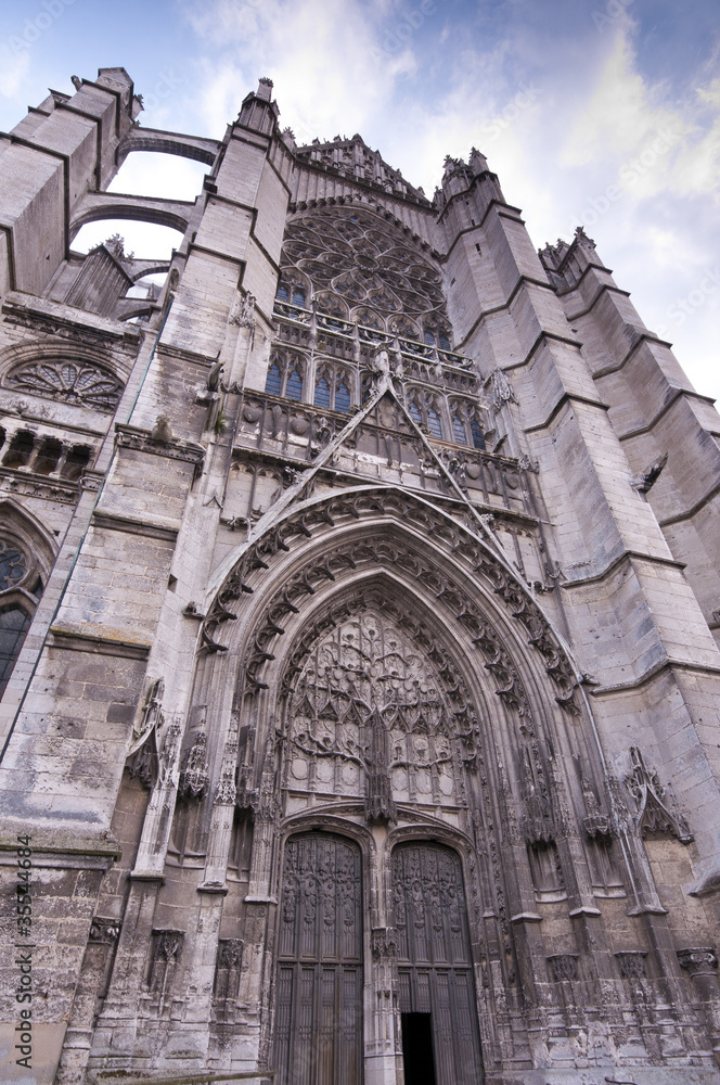 La cathédrale Saint-Pierre de Beauvais (Oise, Picardie, France)