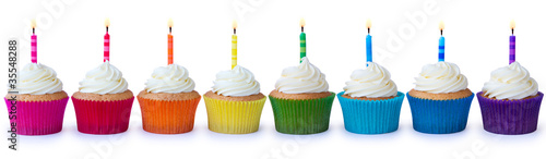 Birthday cupcakes #35548288