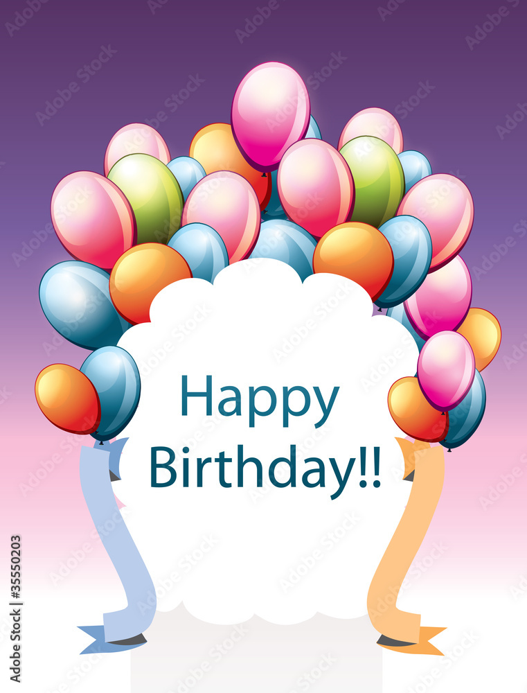 Celebration Background/Birthday Balloons Celebration Background/Birthday Balloons