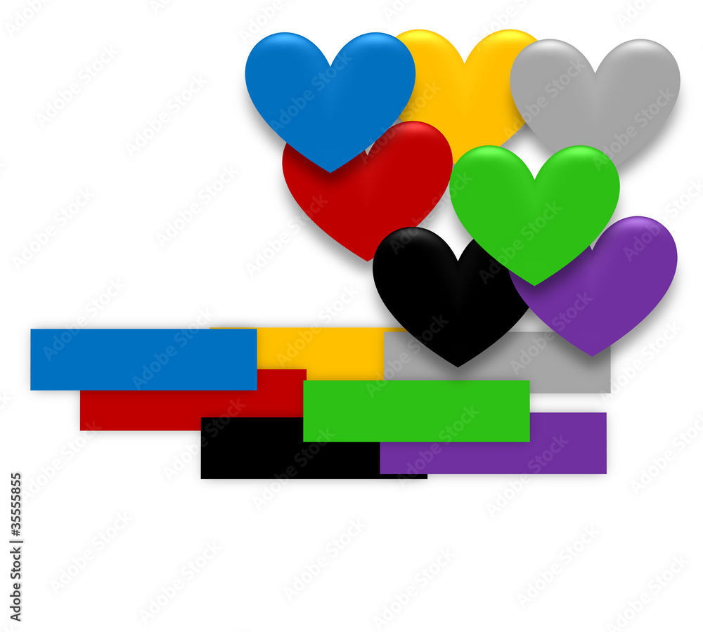 abstract hearts background abstract hearts background