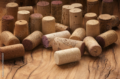 used wine corks photo