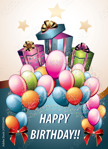 Birthday Invitation Card