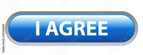 I AGREE Web Button (terms and conditions legal)