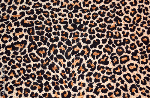 Fotografia, Obraz abstract texture of leopard fur (skin)