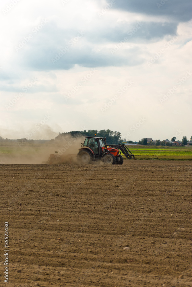 Obraz premium agicultural machinery