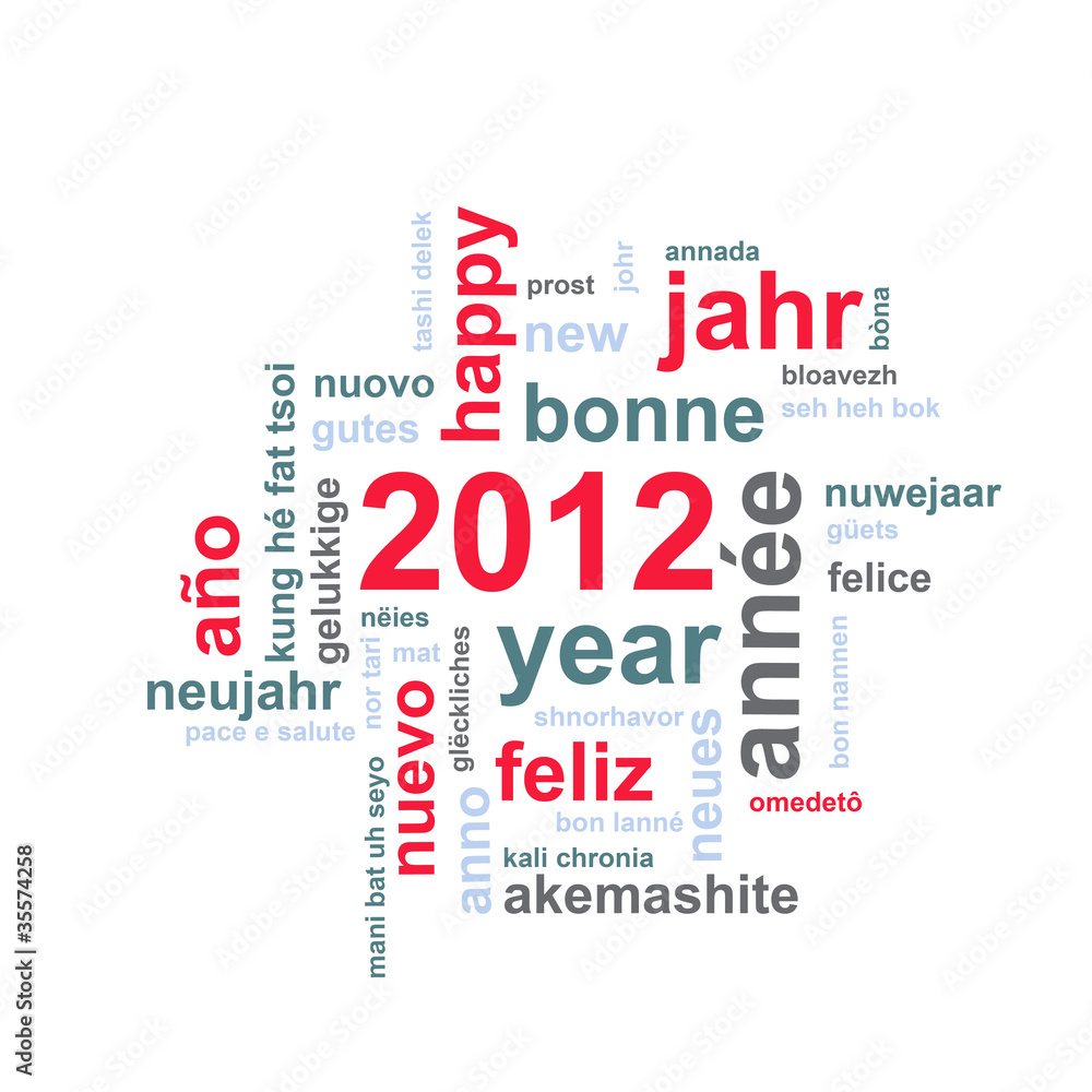 2012, voeux dans toutes les langues