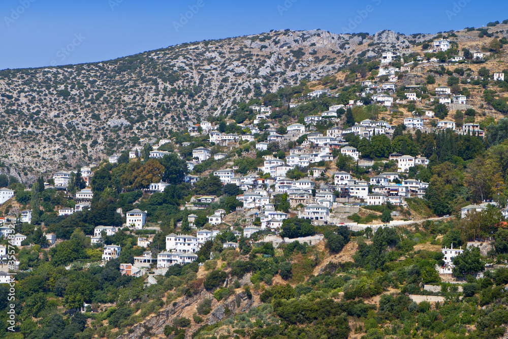 Makrinitsa village at Pelion of Greece near Volos city