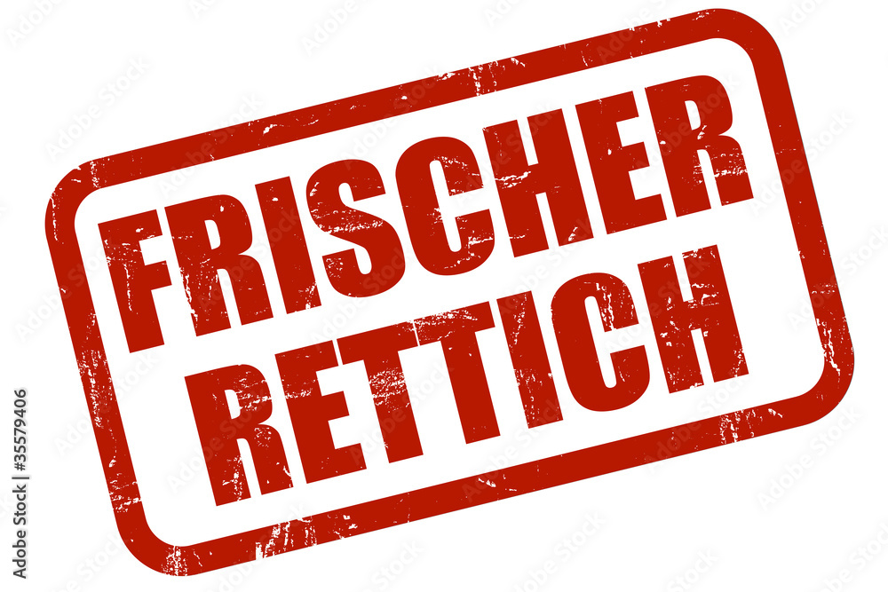 Grunge Stempel rot FRISCHER RETTICH Grunge Stempel rot FRISCHER RETTICH