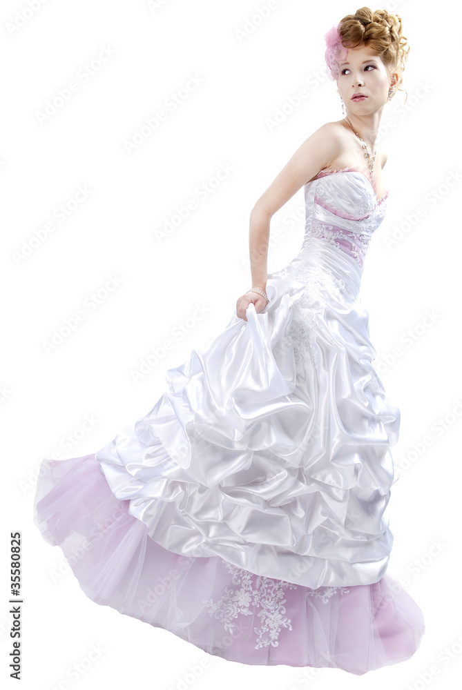 beautiful girl in wedding dress beautiful girl in wedding dress