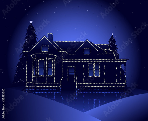 Christmas house
