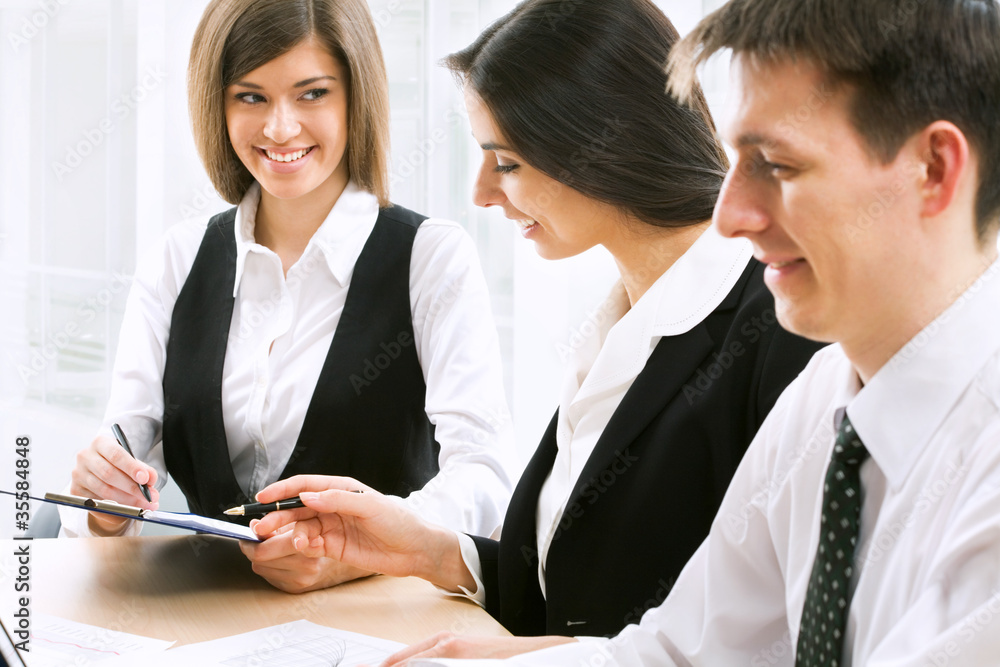 Fototapeta premium Businesspeople