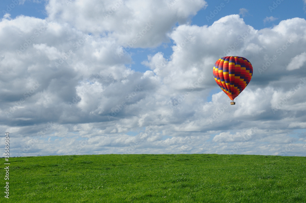 Fototapeta premium Mongolfière