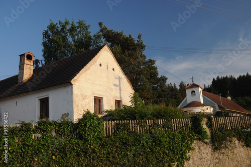 Old traditional houses, Czech republic