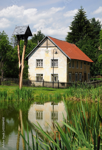 Old traditional house in countryside, Czech Republic