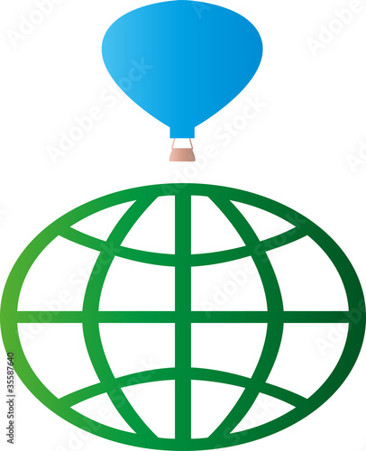 Lüftballon, Erde