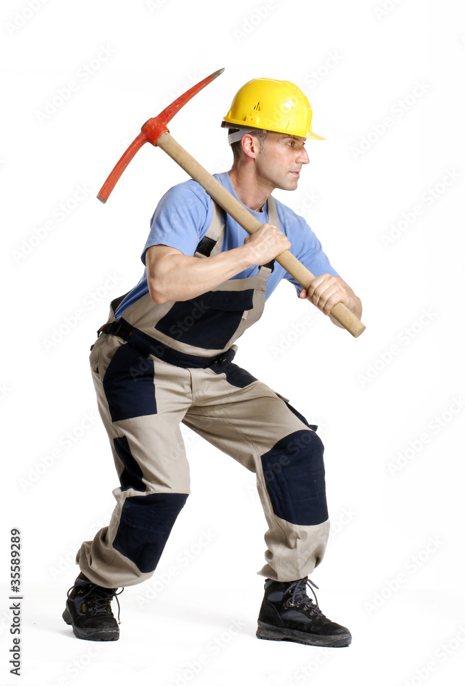 Minero listo para trabajar Minero listo para trabajar