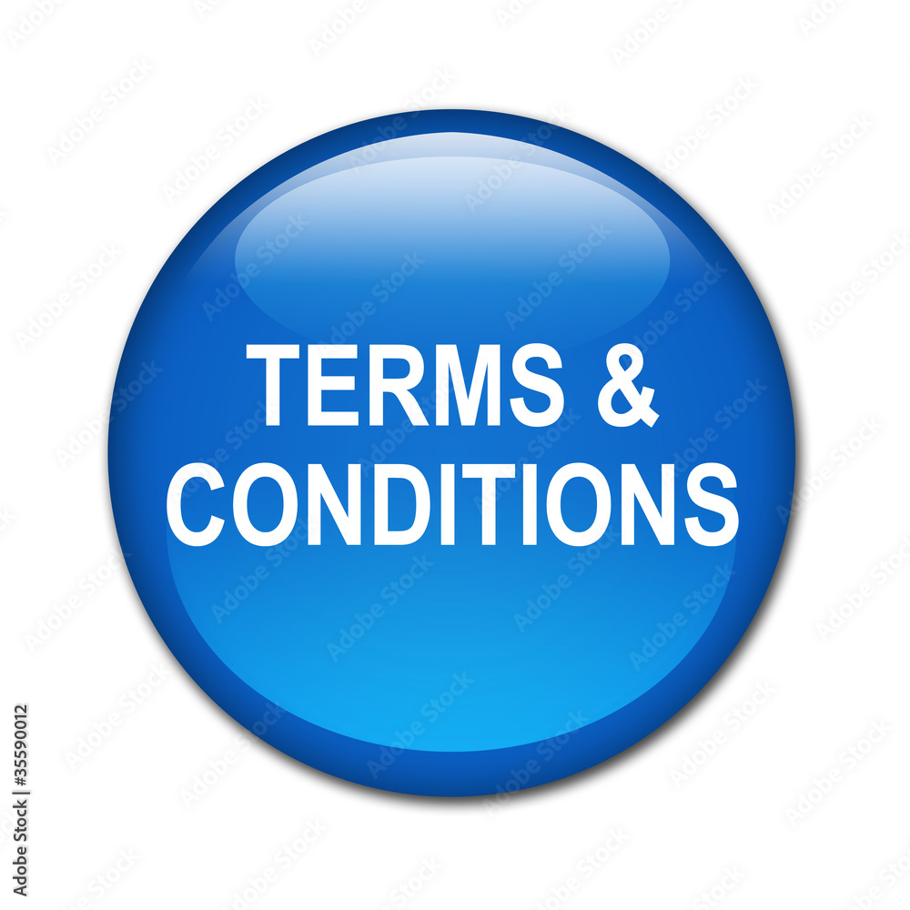 Boton brillante texto TERMS & CONDITIONS Boton brillante texto TERMS & CONDITIONS