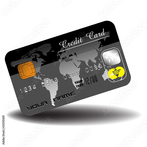 Black credit card
