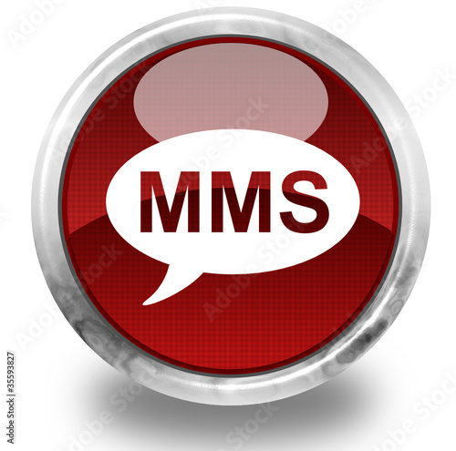 MMS glossy icon