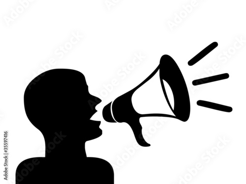 Speaker illustration.