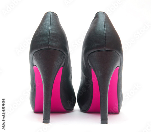 Sexy High Heels with Pink Sole
