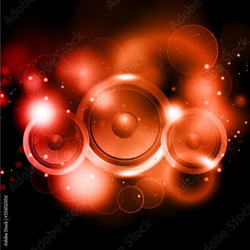 Abstract speaker background