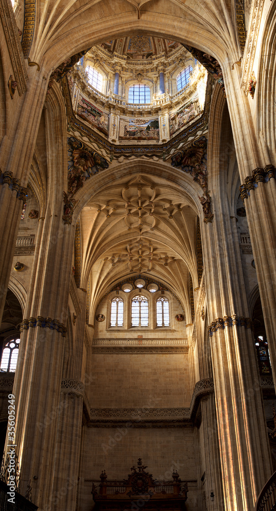 Inside of the Cathedral of Salamanca