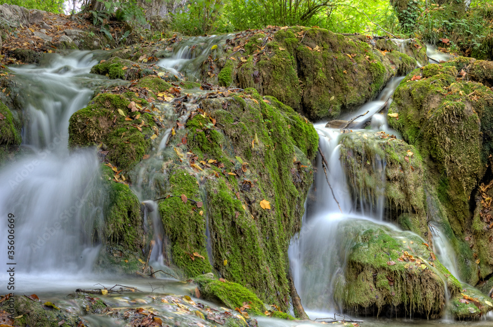 Waterfalls in Plitvice Waterfalls in Plitvice