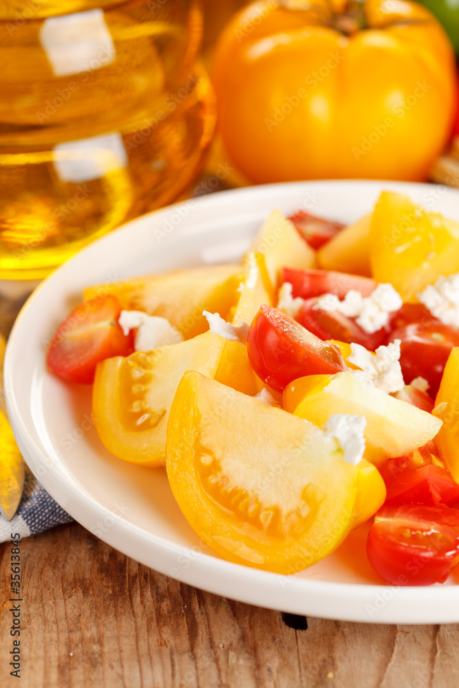 fresh tomato salad