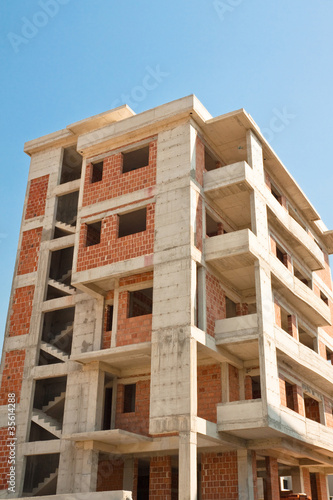 Construction of urban brick house