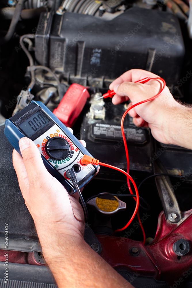 Obraz premium Auto mechanic