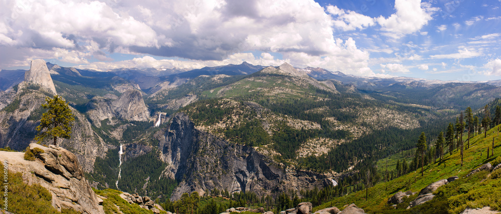 Obraz premium Yosemite panorama
