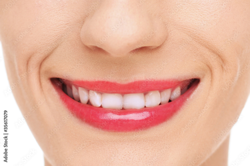 Obraz premium white smile