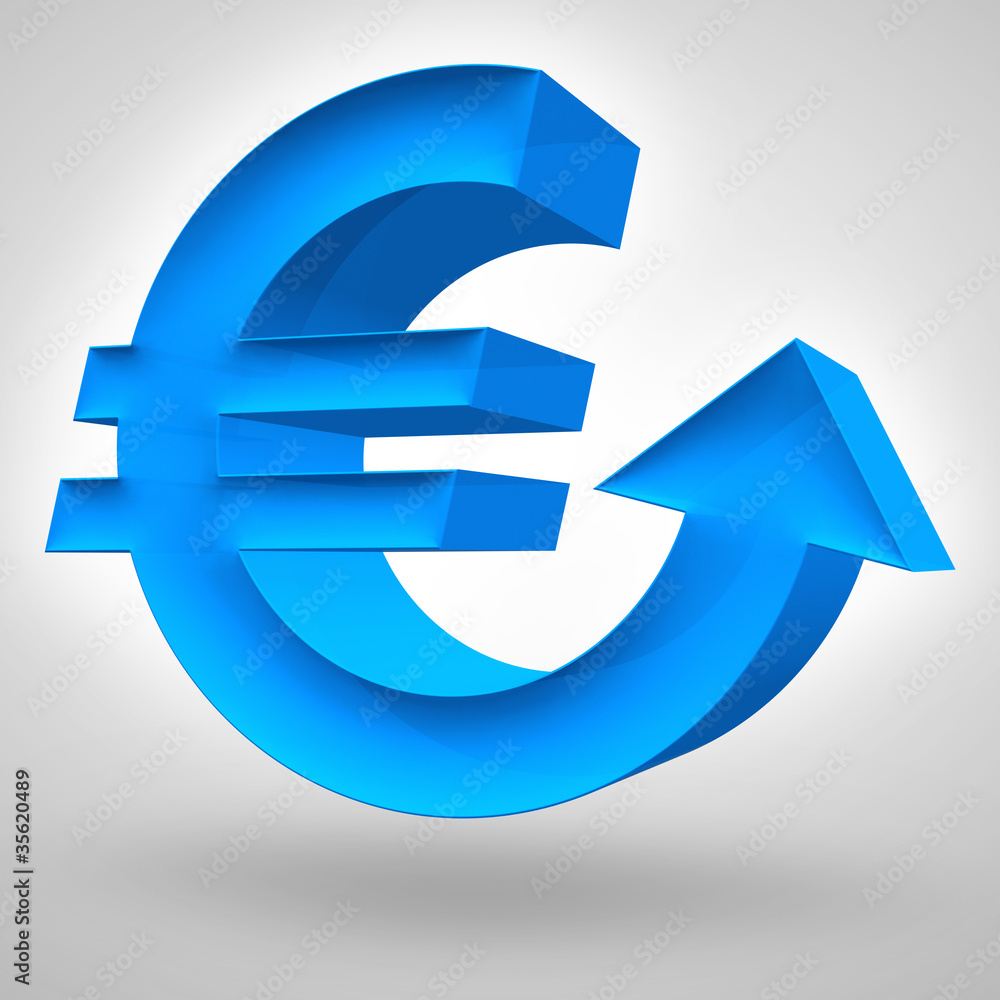 Obraz premium Euro Rise