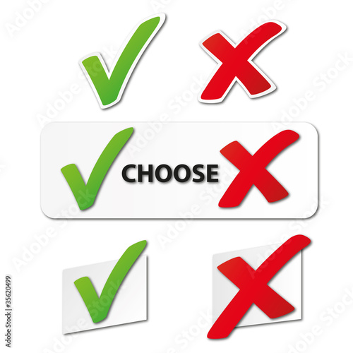 ok and denied buttons