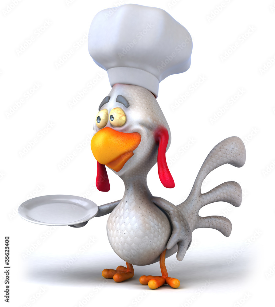 Fototapeta premium Poulet