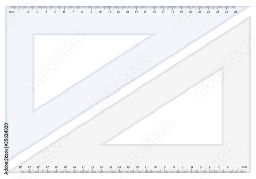 Triangle ruler