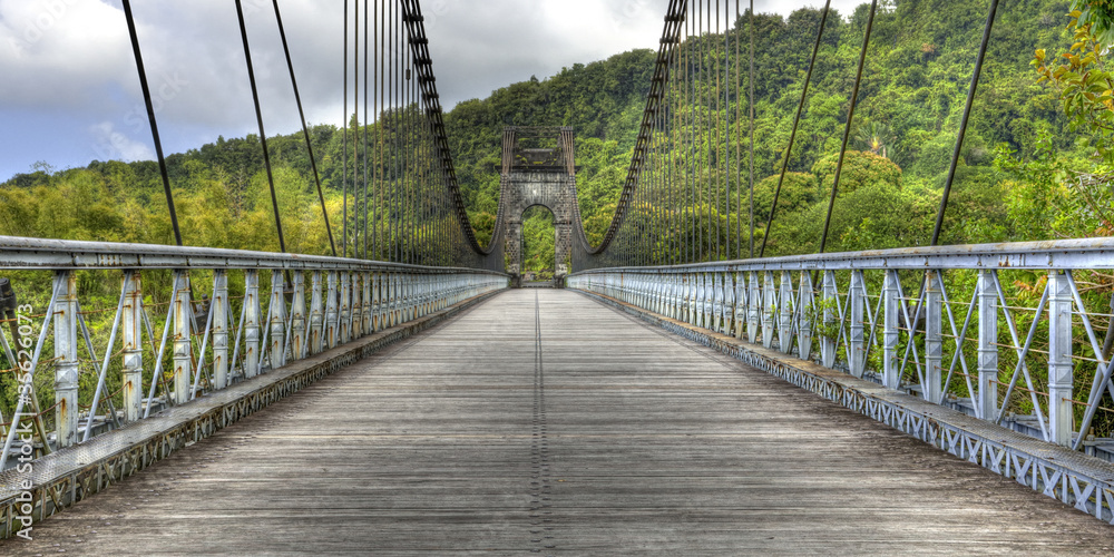 Fototapeta premium HDR Pont de la Rivière de l'Est