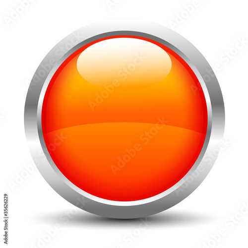 Glanz Button orange