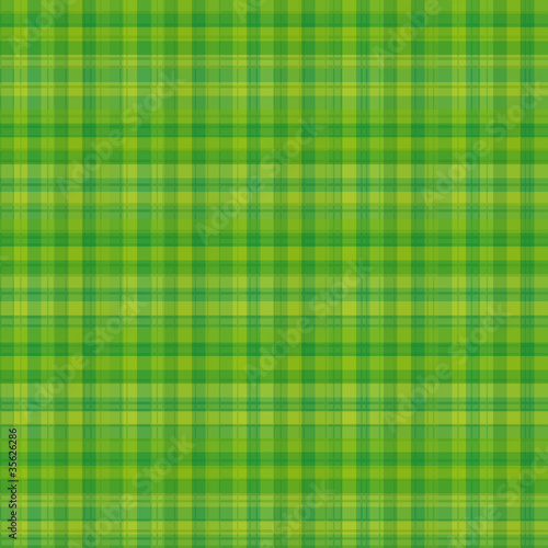 Motif écossais vert