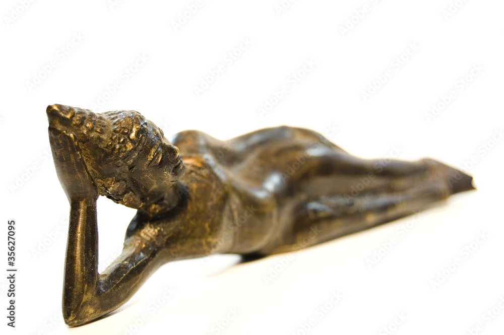 Buddhafigur liegend Buddhafigur liegend
