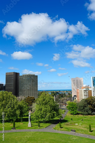 View of Melbourne