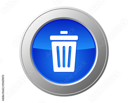 Papierkorb Button