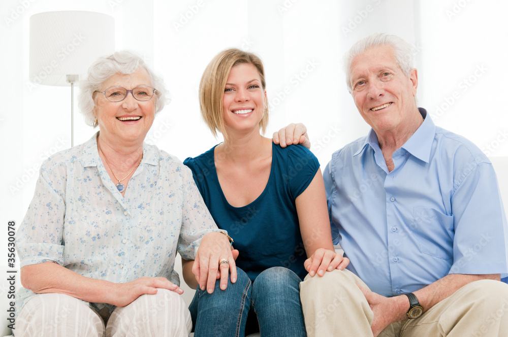 Joyful happy family Joyful happy family